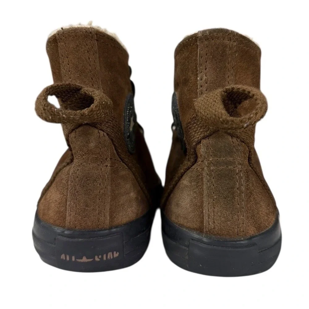 Converse‎ Chuck Taylor High Top Brown Suede Sneakers High Top Youth Size 4